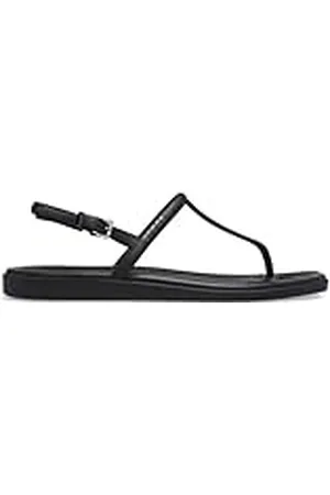 Crocs Miami Flip Flop voor dames, Zwart, 39 EU