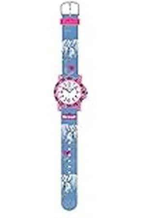 Scout 280375027 Analoog kwartshorloge voor meisjes, met stoffen armband