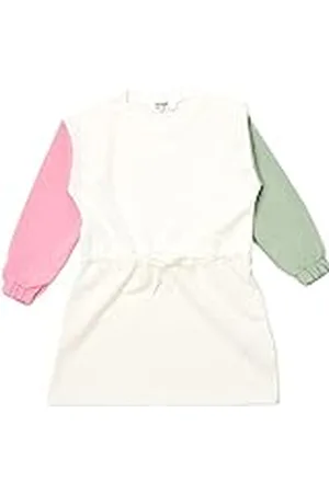Trendyol Mini-jurk voor meisjes, A-lijn, ronde hals, gebreide jurk, , 7-8 Jaren