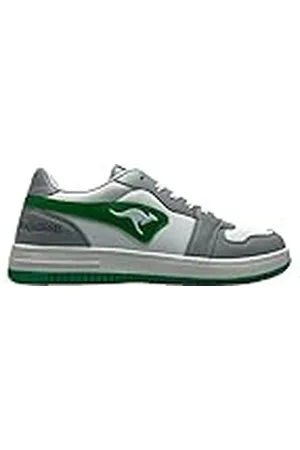 KangaROOS Unisex K-Watch Board Sneaker, Vapor Grey/Green, 46 EU, , 46 EU
