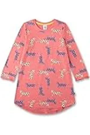 Sanetta Meisjesnachthemd | Duurzaam en aangenaam katoenen nachthemd voor meisjes. Nachtkleding voor meisjes, , 104