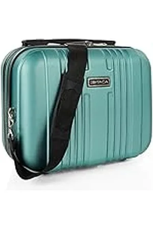 Itaca Toilettas - Stijve reistas. Duurzame en lichtgewicht Schoonheidskoffer - Make up Organizer ABS-bestendig - Jeugdvolle Make up Koffer Meisje. Handbagage Cosmetische Case voor Vrouw