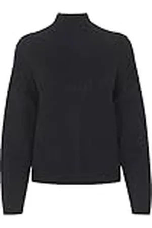 Part Two Damestrui, oversized fit, lange mouwen, rib, gebreide hals, , XL