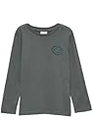 QS by s.Oliver Shirt met lange mouwen en grote rugprint, , 104