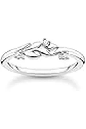 Thomas Sabo Ring bladeren met stenen 925 sterling zilver TR2376-051-14-52