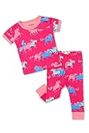 Hatley Baby Meisjes Biologisch Katoen Pyjama Set Peuter Onderbroek, , 6-9 Maanden