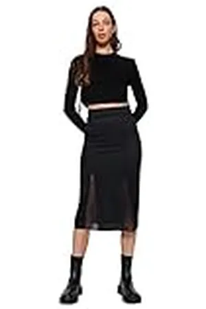 Trendyol FeMan kokerrok Regular fit gebreide rok, , S, , S