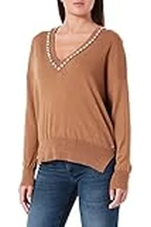 Replay Dames DK1460 pullover, 989 Brown, XL