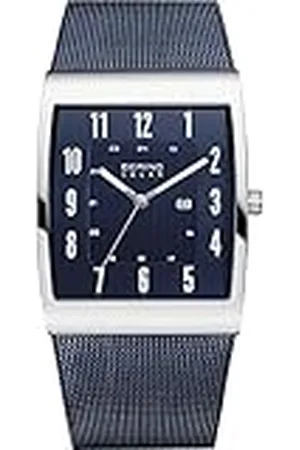 Bering Herenhorloge Solar Movement - Solar Collection met roestvrij staal en saffierglas 16433-307
