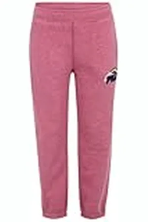 Fila CRINITZ oversized sweatbroek voor kinderen, vrijetijdsbroek, purple orchid melange, 86/92, Purple Orchid Melange