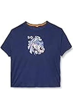 HUGO BOSS C_eshoulder_Print T-shirt voor dames, , L