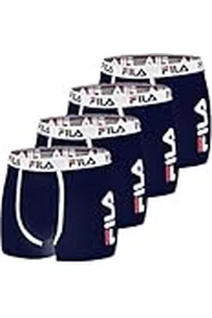 Fila Nauwsluitende boxershorts (4 stuks) voor heren, , S