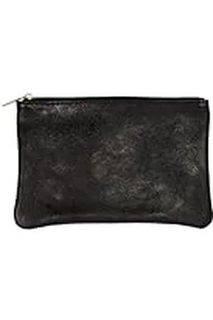Les Cleias Tas met ritssluiting L van iriserend rundleer, H 13 x L 21 cm, , , Ziptas L van iriserend rundleer, H 13 x L 21 cm