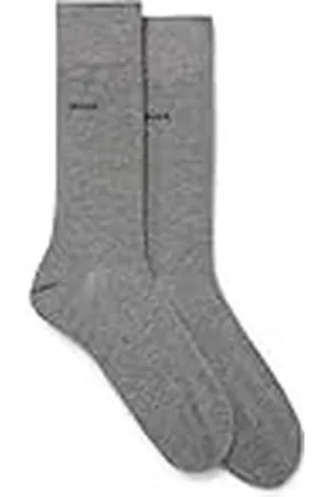 HUGO BOSS Heren 2P RS Tom MC Set van twee sokken van normale lengte van gemerceriseerd stretchkatoen, , 43-45 EU