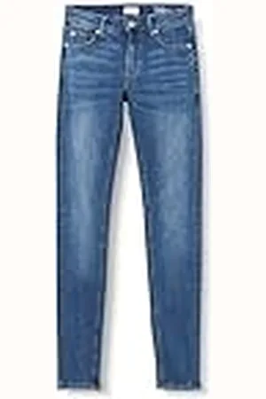 QS by s.Oliver QS by Dames Jeansbroek Broek, Skinny Fit, Blue, 3232, , 32W x 32L