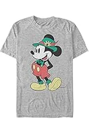 Disney Classic Mickey - Lederhosen Basics Unisex Crew neck T-Shirt L