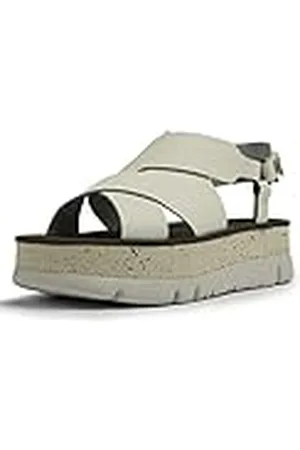 Camper Vrouwen Oruga Up Sandaal, Wit Natuurlijk, 5 UK, , 38 EU