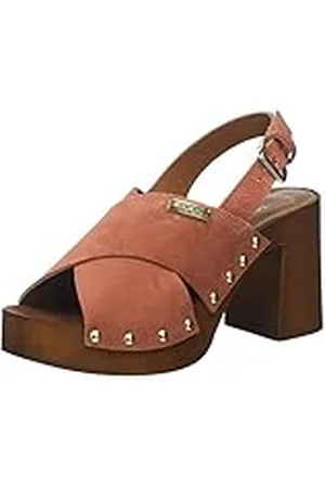 Les Tropéziennes par M Belarbi Tessy, damessandalen, terracotta, 38 EU, , 38 EU