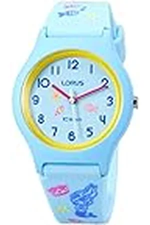 Seiko Lorus Kids-horloge kwarts kunststof met siliconen band RRX51HX9, , Riemen.