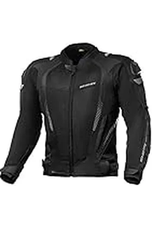 Shima Mesh Pro Motorjas voor heren, zomer, mesh, motorfiets, stad, textieljas voor mannen met schouderslijpers, CE-schouders, ellebogen en rugbeschermers, in breedte verstelbaar, , S, , S
