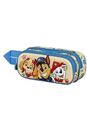Paw Patrol Friendship-3D Dubbele Etui, , 22 x 9,5 cm, , Eén maat, 3D Dubbele Etui Vriendschap