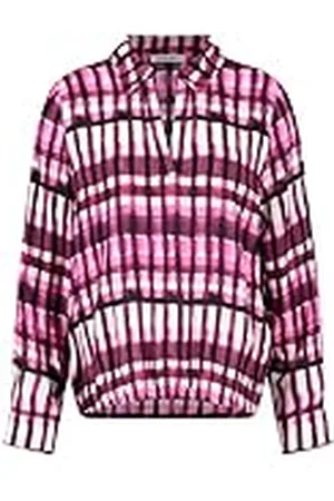 Gerry Weber Edition Dames 760054-66435 Blouse, lila/roze/ecru/wit, 36