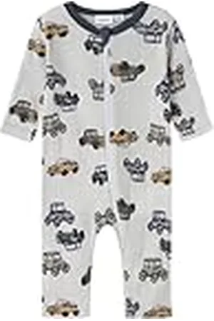 NAME IT Baby Jongens Nbmwang Wool Needle Nightsuit Noos pyjama, , 68 cm