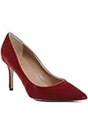 19V69 Italia Womens Pump Red DEC85 Fluwelen , , 40 EU