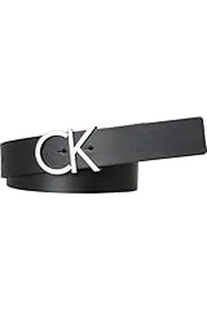 Calvin Klein Damesriem Ck Logo Belt Lederen Riem, , 95
