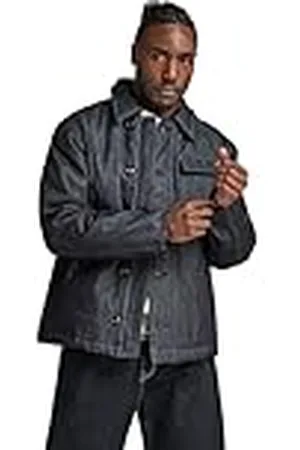 G-Star Gewatteerde denim jacke jassen voor heren, , L