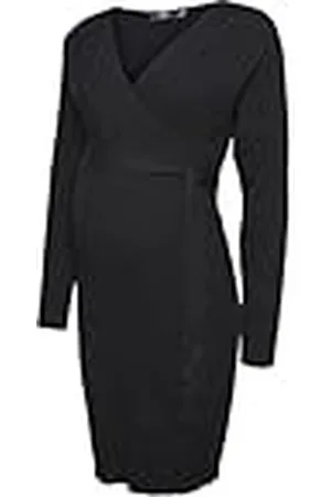 VERO MODA Maternity Vmmhollyrem Ls V-hals Dress Ga Noos, , M