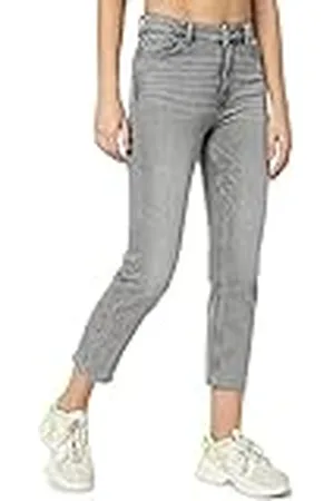ONLY ONLEMILY Straight Fit Jeans voor dames, hoge taille, recht gesneden jeans, , 26W / 30L