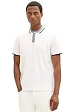 TOM TAILOR Piqué poloshirt voor heren, met borstzak, , 3XL