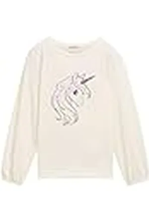 TOM TAILOR Meisjesshirt met lange mouwen en eenhoorn-, , 92-98