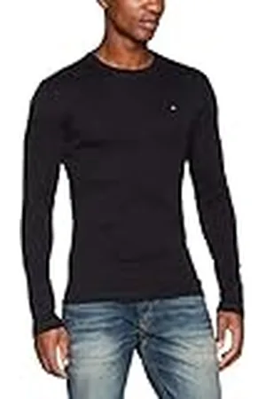 Tommy Hilfiger Tommy Hilfiger Boys Basic CN Knit L/S lange mouwen gebreide tops jongens, , XL