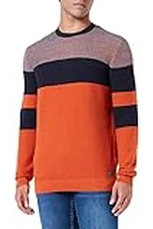 TOM TAILOR Uomini Gebreide trui met strepen 1032278, , S