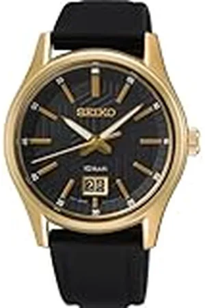 Seiko Analoog kwartshorloge voor heren, met siliconen armband SUR560P1, , Riemen.