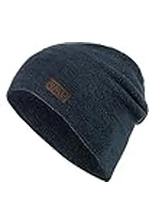 Sterntaler Jongens Slouch-Beanie Melange muts, marine, 53