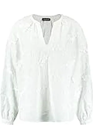 Taifun Dames 360316-11010 blouse, offwhite, 38, , 38