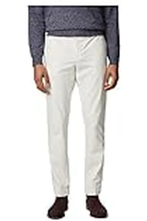 Hackett Heren C Chino Kensington broek, wit (gebroken wit), 38W/34L, , 38W / 34L