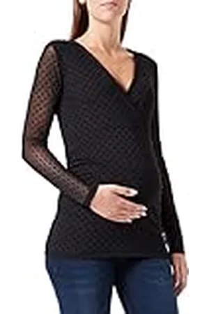 Noppies Olean Nursing dames shirt shirt zwart P090, 36, , 36