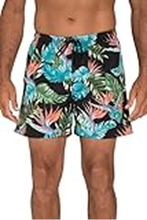 JP 1880 Heren, grote maten, zwemshorts met bloemenprint, , XL