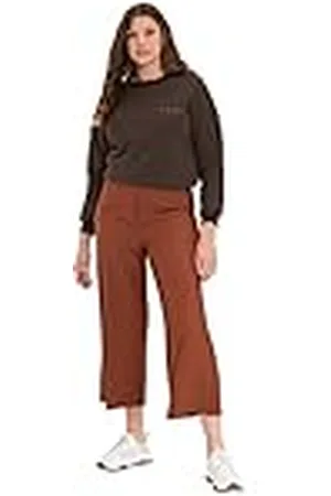 Trendyol Brown Plenty of Broeken Boxershorts voor kinderen en dames, , 30 NL