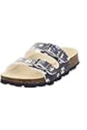 Superfit Jungen FUSSBETTPANTOFFEL Hausschuhe, BLAU/MEHRFARBIG 8110