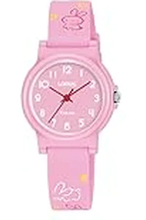 Lorus Analoog kwartshorloge voor meisjes met siliconen armband RRX41JX9