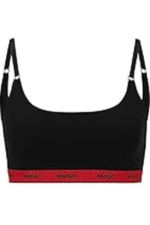 HUGO BOSS Dames Twin Bralette Stripe, , XL
