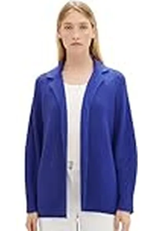 TOM TAILOR Cardigan voor dames, gebreid vest met structuur, , XXS