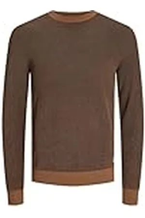 JACK & JONES Jjeglobe Knit Crew Neck Noos gebreide trui voor heren, , L