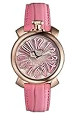 GAGÀ MILANO Analoog dameshorloge kwarts met roestvrijstalen armband 5021FL03R0LTPK0