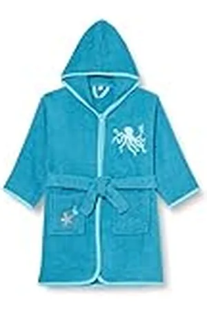 Playshoes Uniseks badstof badjas ochtendjas voor kinderen, , 98-104
